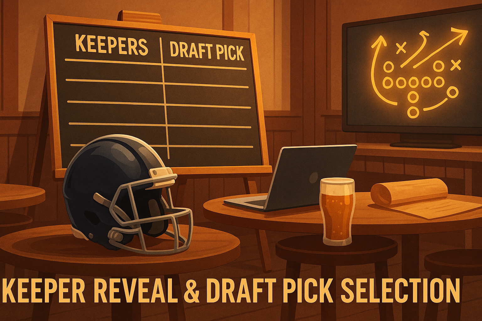 Keeper Reveal and Draft Pick Selection